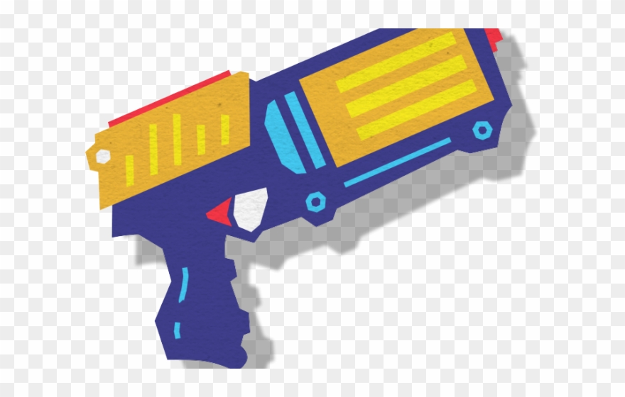 Laser Clipart Nerf Gun - Nerf Gun Clipart Png Transparent Png