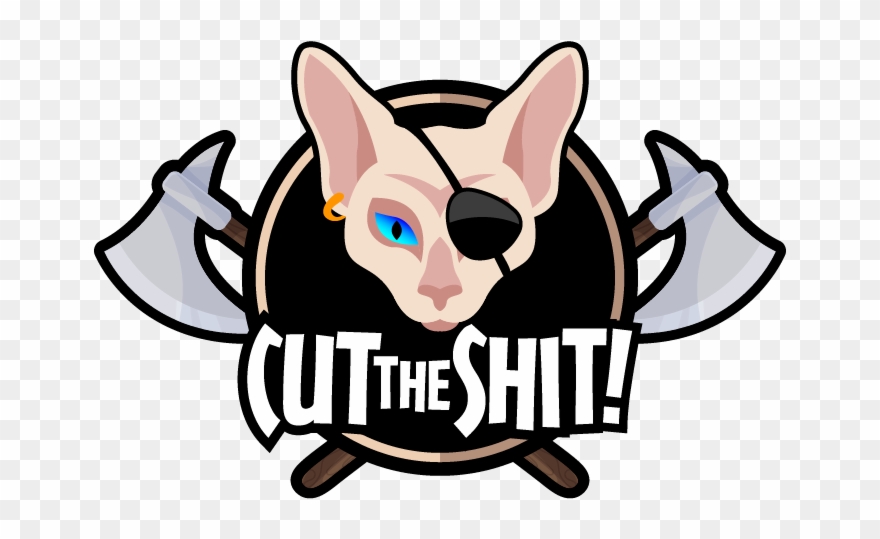 Cut The Shit - Devon Rex Clipart