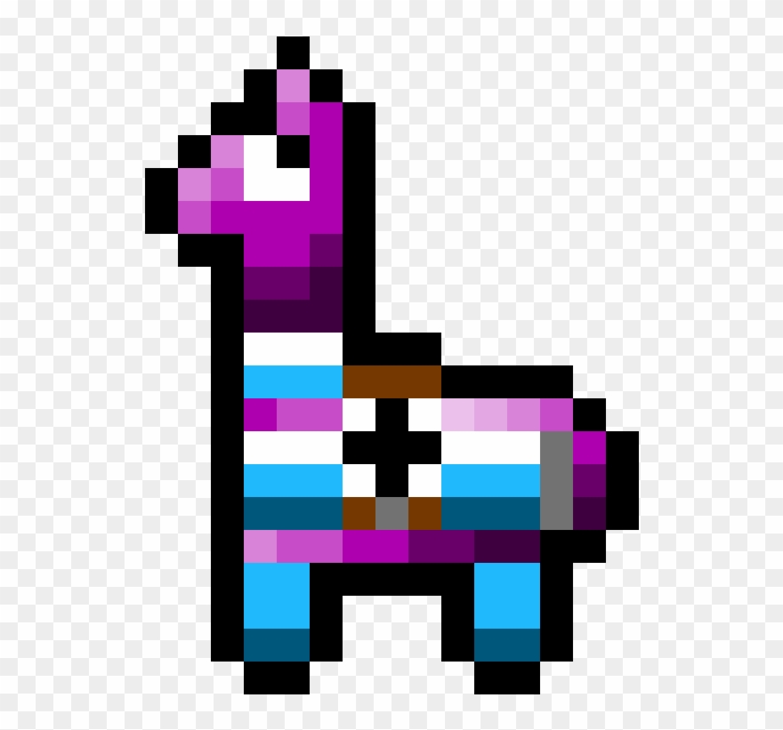 1184 X 1184 18 - Pixel Art Fortnite Llama Clipart