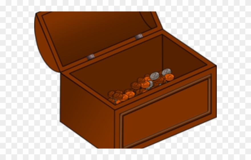 Chest Clipart Wooden Chest - Box - Png Download