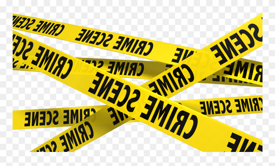 Crime Scene Tape Clip Art Many Interesting Ⓒ - Caution Crime Scene Tape - Png Download