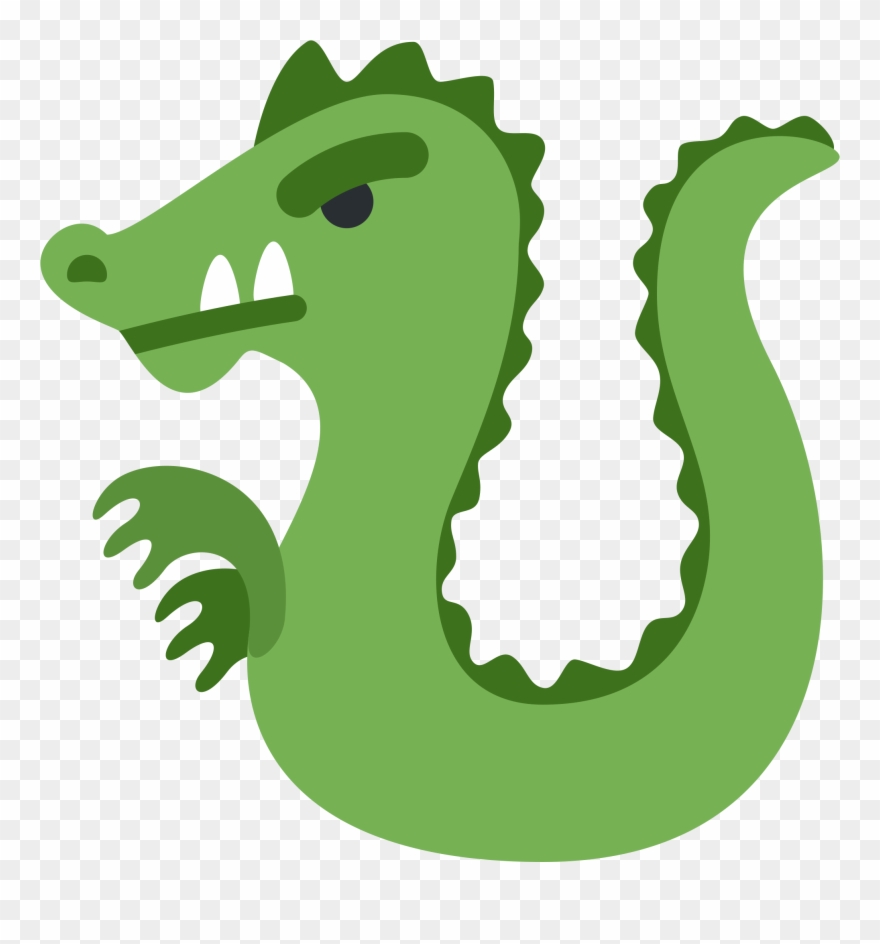 Dragon - Dragon Emoji Clipart
