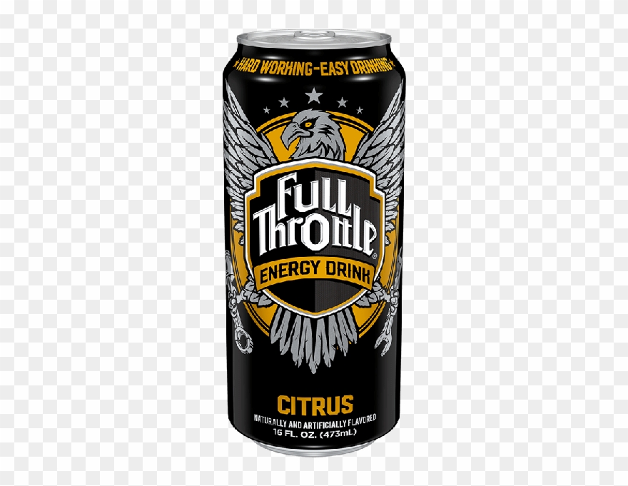 Full Throttle Energy Drink Png - Full Throttle Citrus Clipart