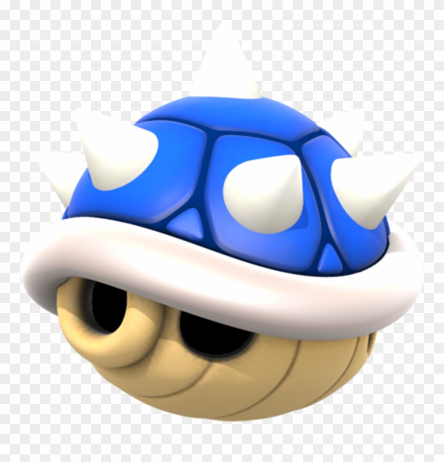 1722 X 1713 1 - Blue Shell Render Clipart