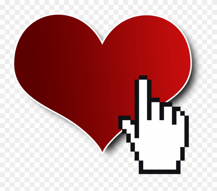Online Dating Is Very Deceptive - Hand Cursor Clipart