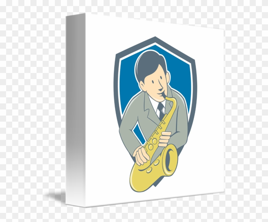 Musician Clipart Sax Player - Musician - Png Download
