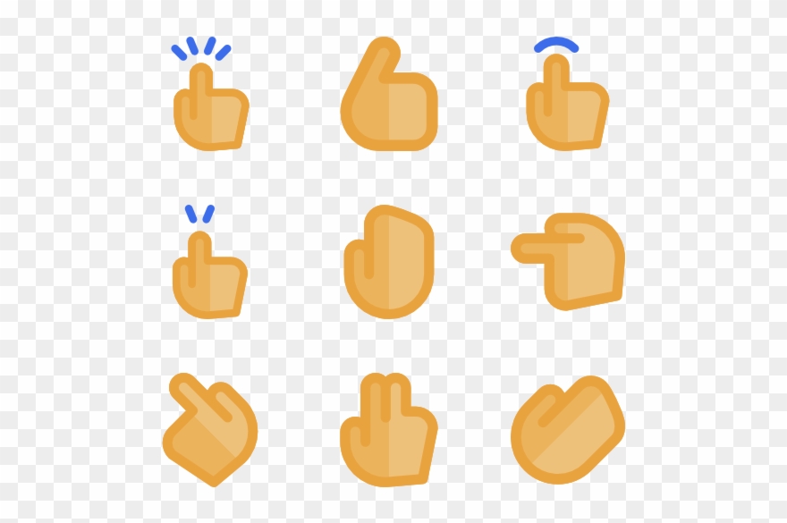 Hands & Gestures Clipart