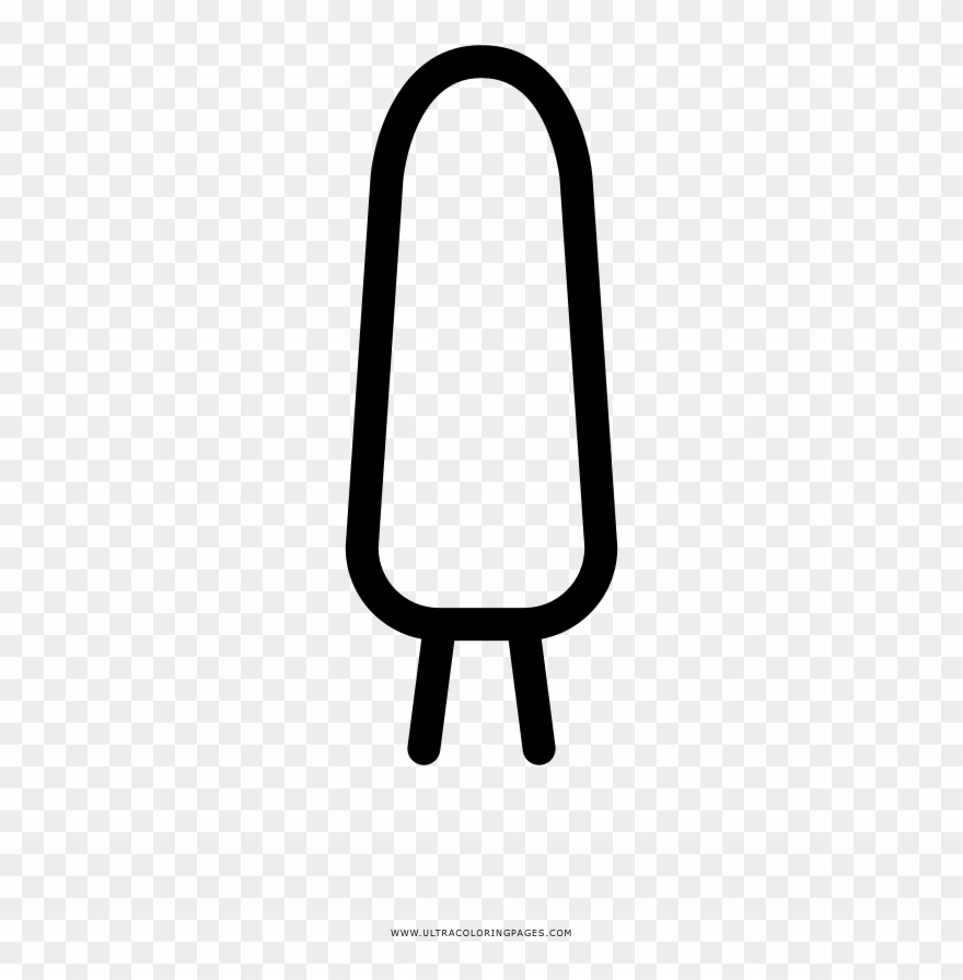 Ironing Board Coloring Page Clipart