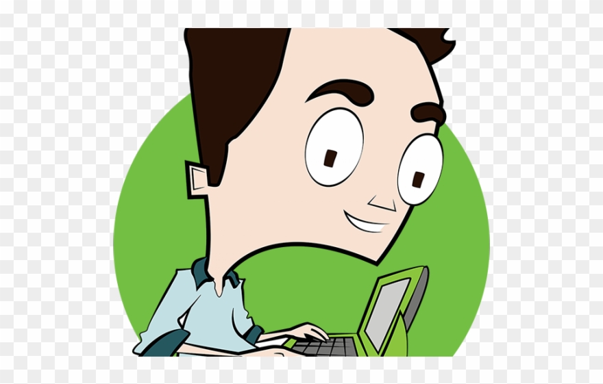 Geek Clipart Tech Geek - Cartoon - Png Download