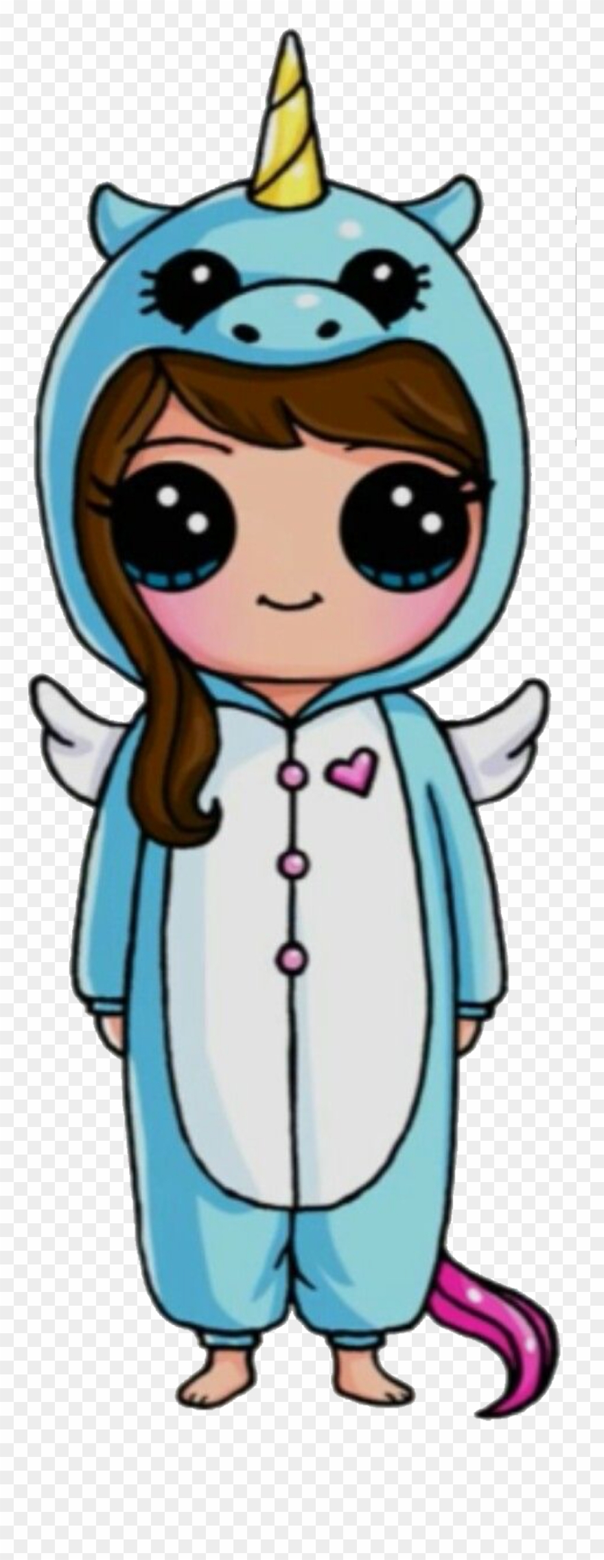 California Sticker - Pijama De Unicornio Dibujo Clipart