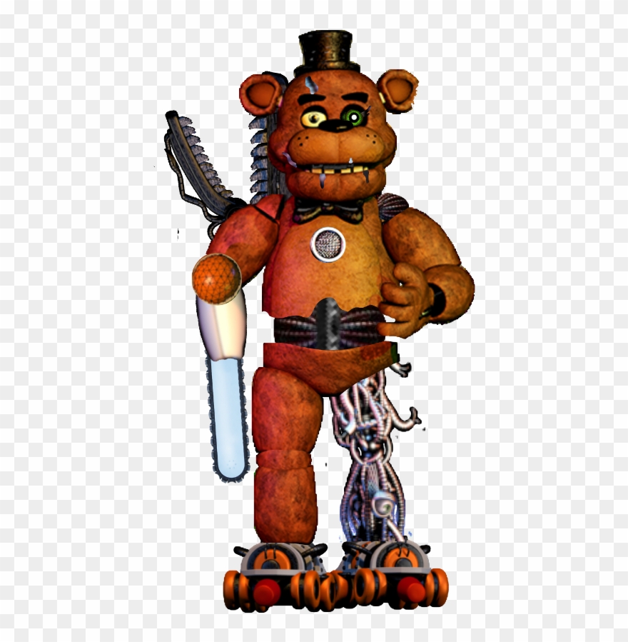 Freakshow Sticker - Withered Freddy Fnaf 1 Clipart