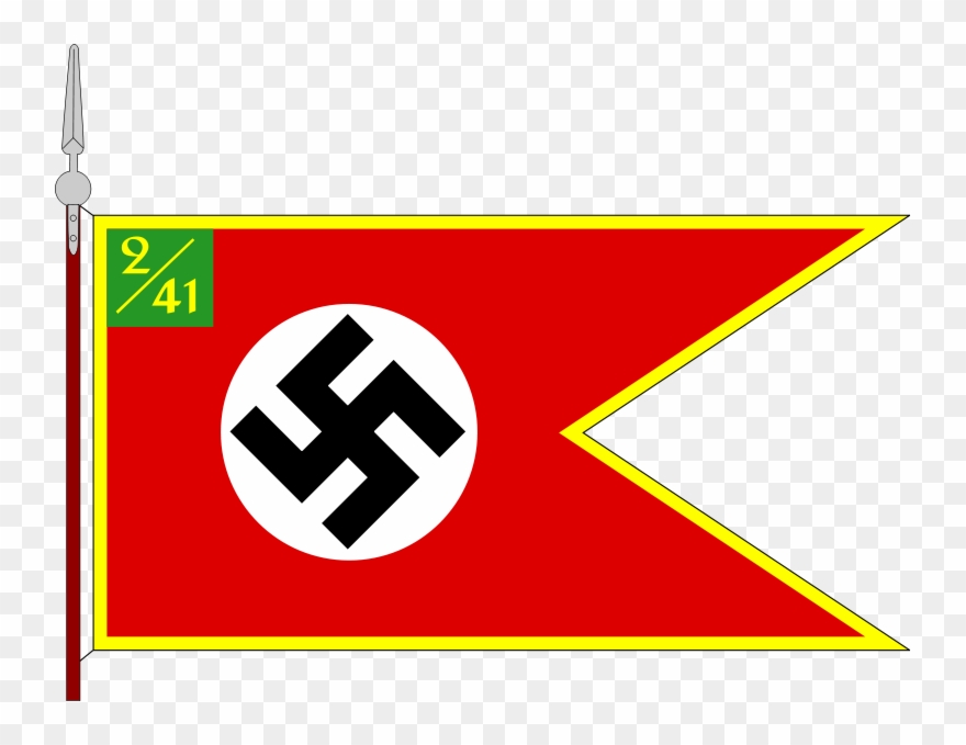 Storm Flag Of A Sa Mounted Company - Symbols Of Destruction And Creation Clipart
