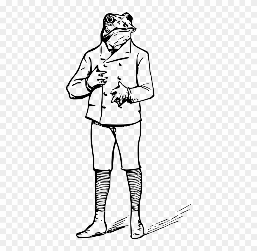 Medium Image - Frog Boy Clipart
