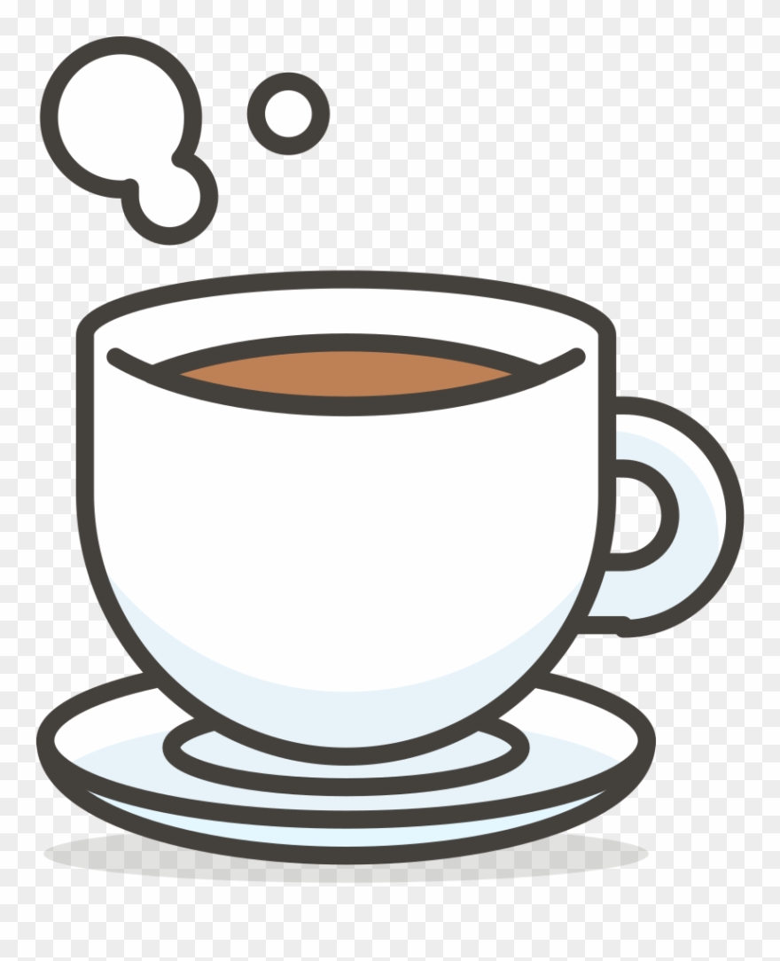 567 Hot Beverage - Cup Of Coffee Icon Clipart