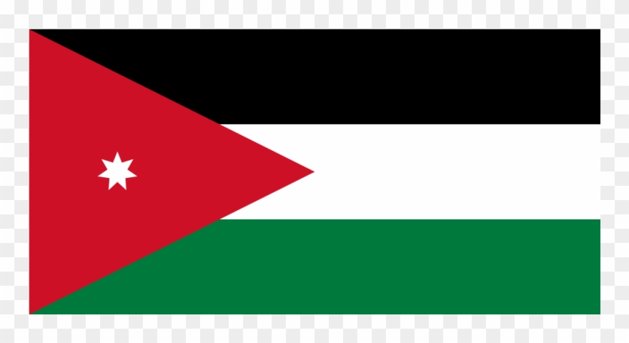 Download Svg Download Png - Icon Jordan Flag Png Clipart