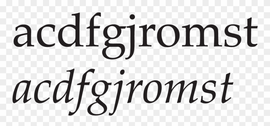 Excellent Palatino Antikva Og Kursiv Ofte Kalt Rett - Bluebonnet Trails Clipart