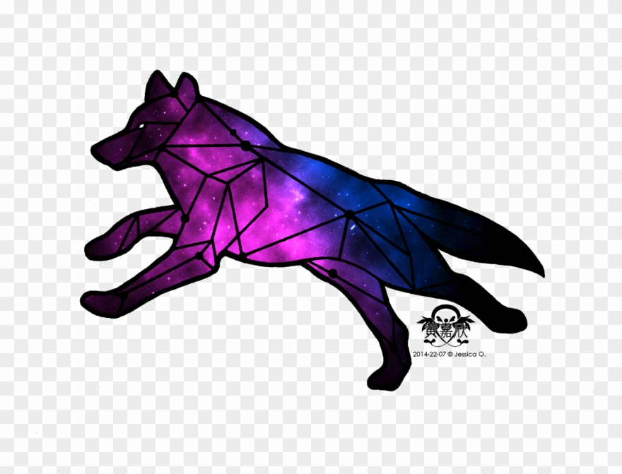 Jwo Designs - Lupus Constellation Tattoo Clipart