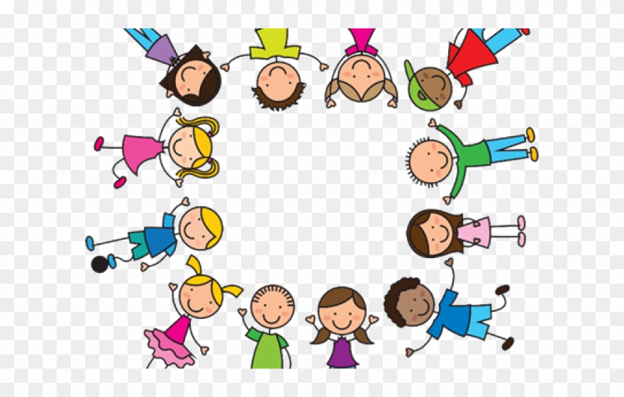 Circle Clipart Child - Children Drawing Clipart - Png Download