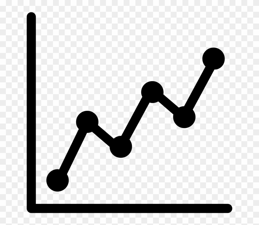 Line Chart Icon Noun 70892 Cc - Line Chart Icon Png Clipart