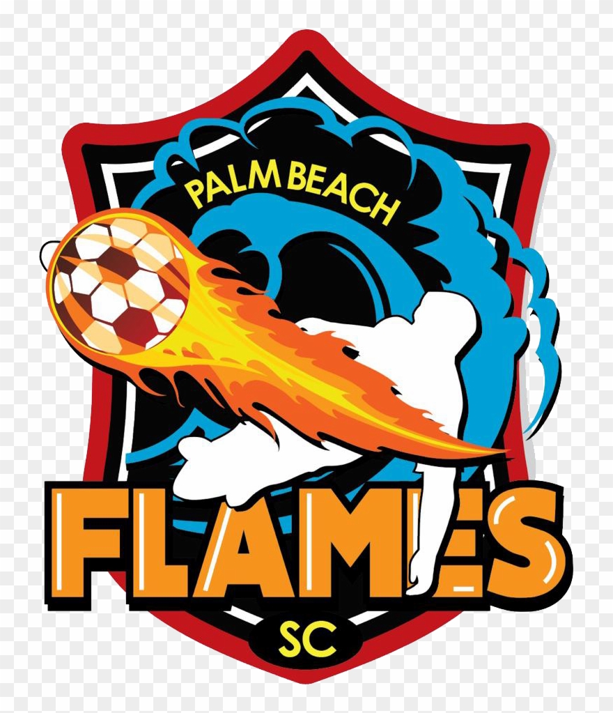 Palm Beach Flames Sc Clipart