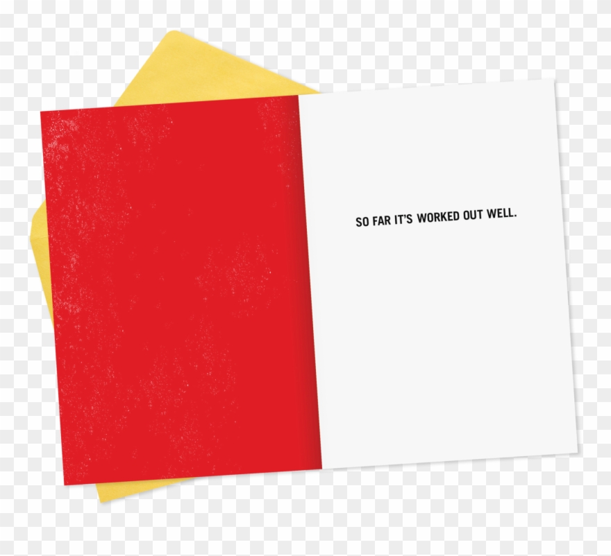 You Listen Funny Anniversary Card - Book Cover Clipart