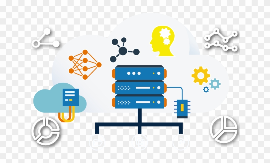 Data Science As A Service - Vector Graphics Clipart