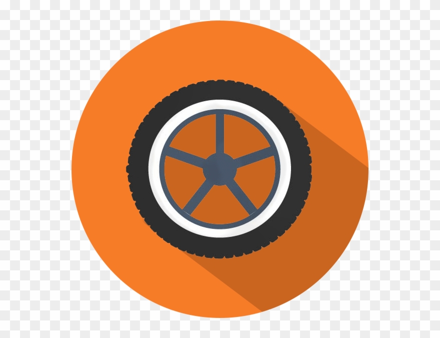 Tire Change In Calgary - Circle Clipart