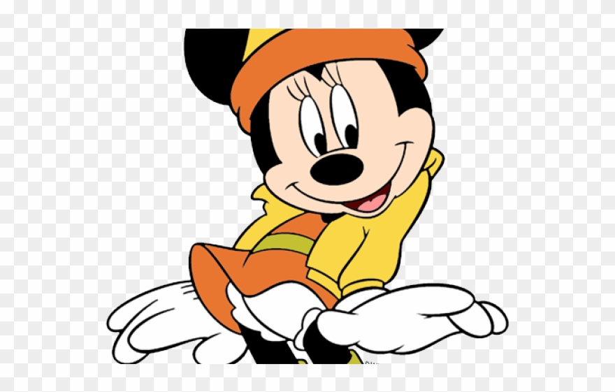 Minnie Mouse Clipart Lipstick - Minnie Mouse In Her Panties - Png Download