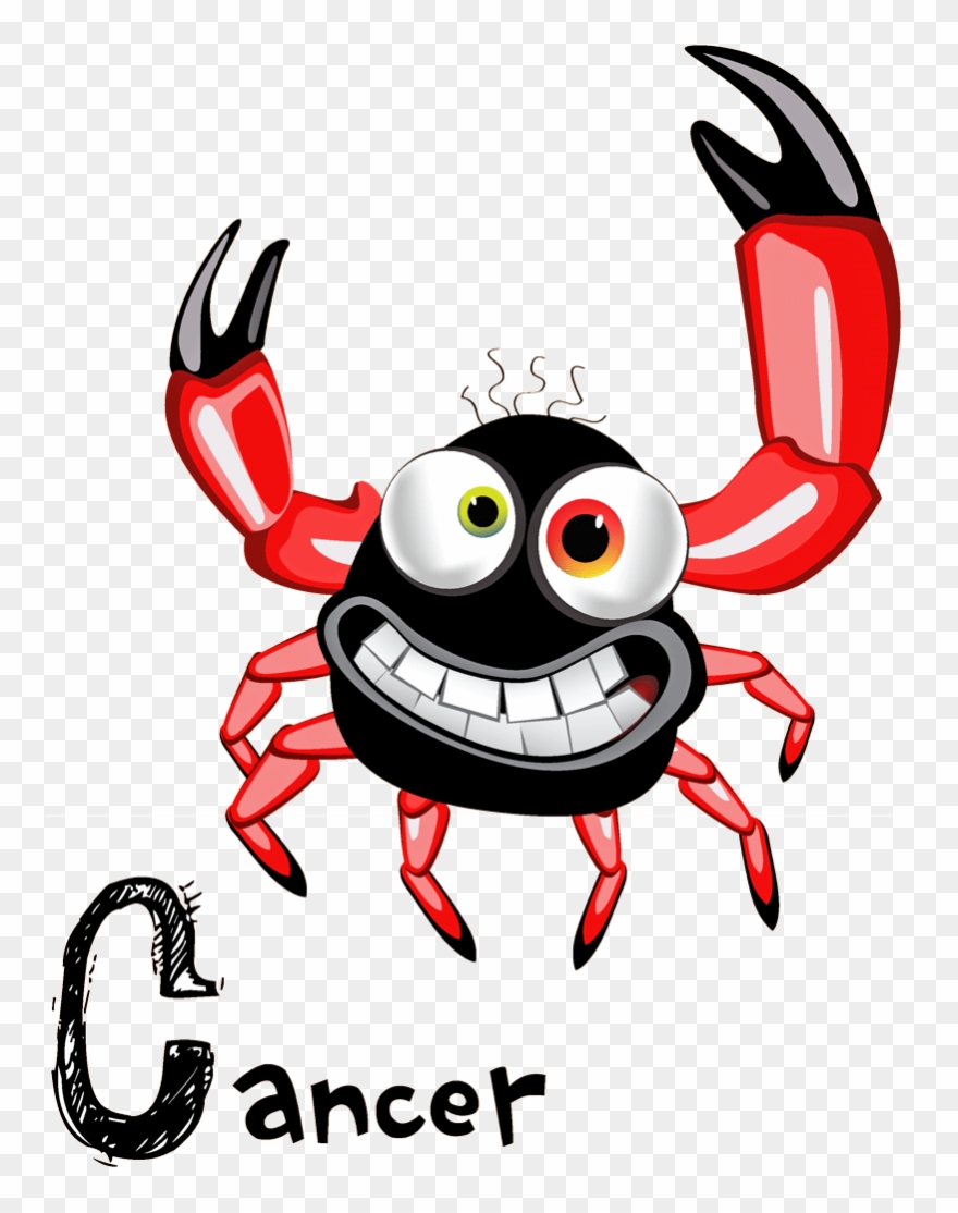 Astrology Signs Clipart Crab - Rak Znamenie - Png Download