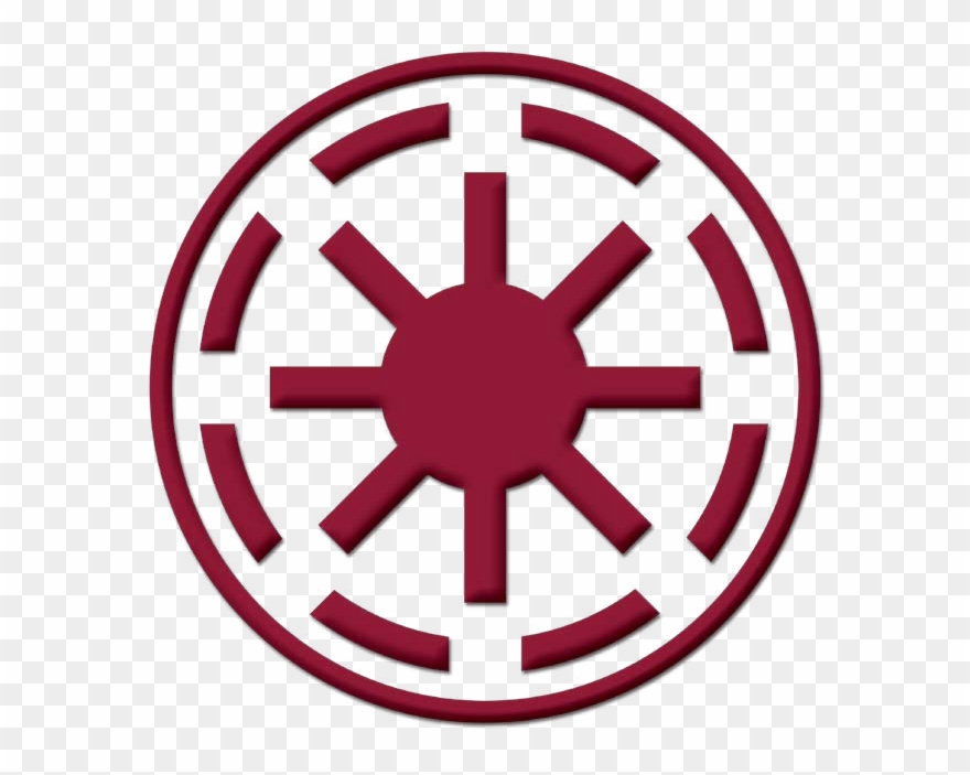 Awesome Star Wars Images Galactic Republic Wallpaper - Galactic Republic Logo Clipart