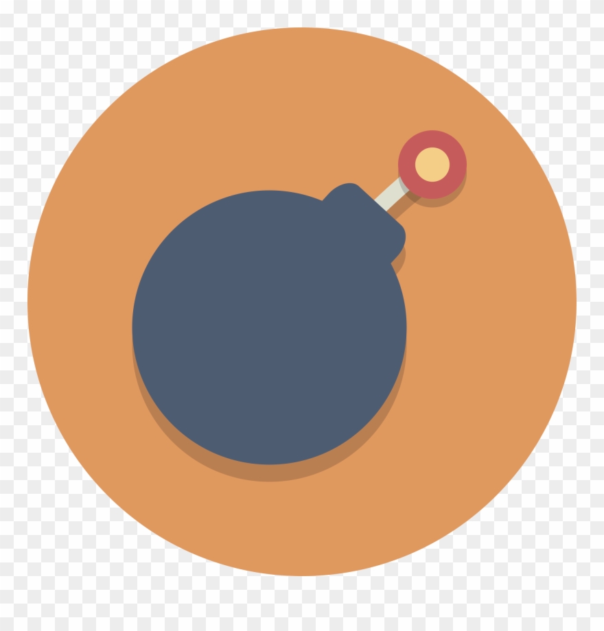 Circle Icons Bomb - Circle Clipart