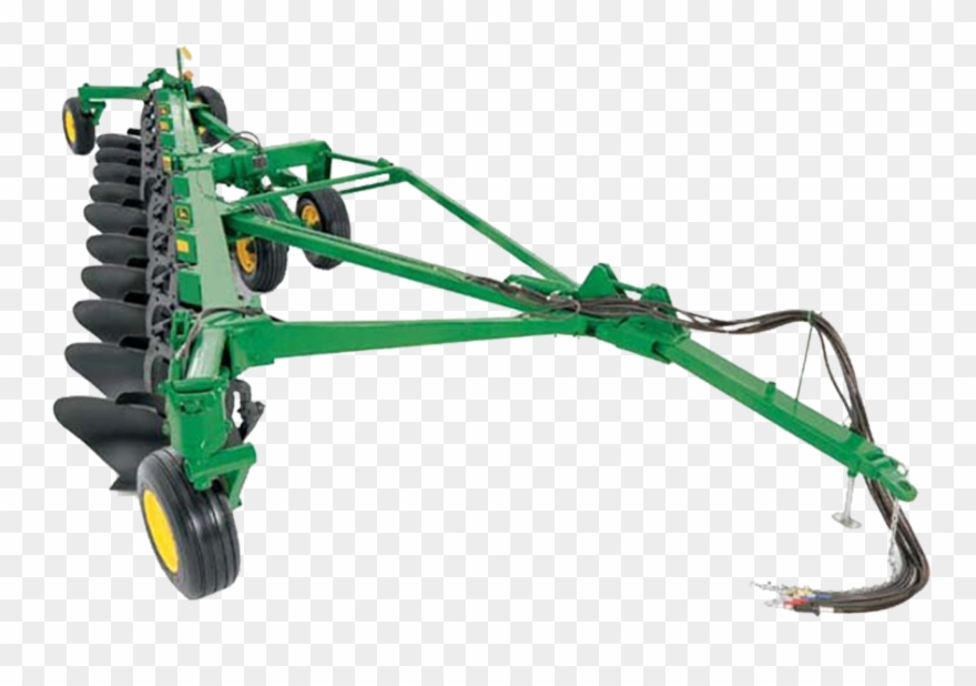 Plowed Field - New John Deere Plow Clipart