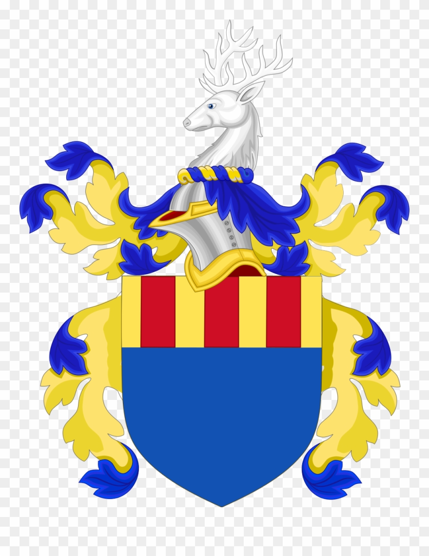 Open - Stamford Raffles Coat Of Arms Clipart