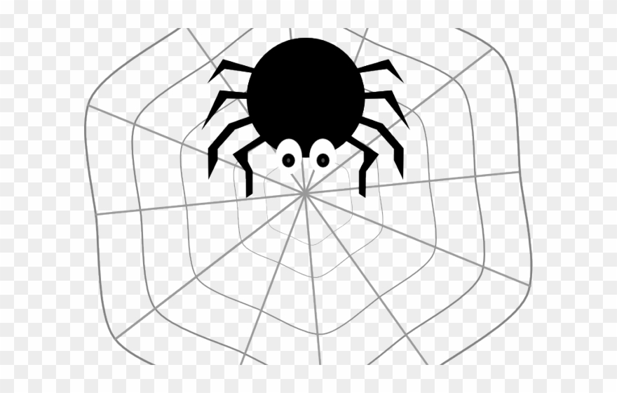 Spider Web Clipart Spier - Animated Spider Web - Png Download