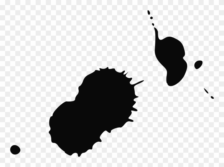 Medium Image - Ink Blot Clipart - Png Download