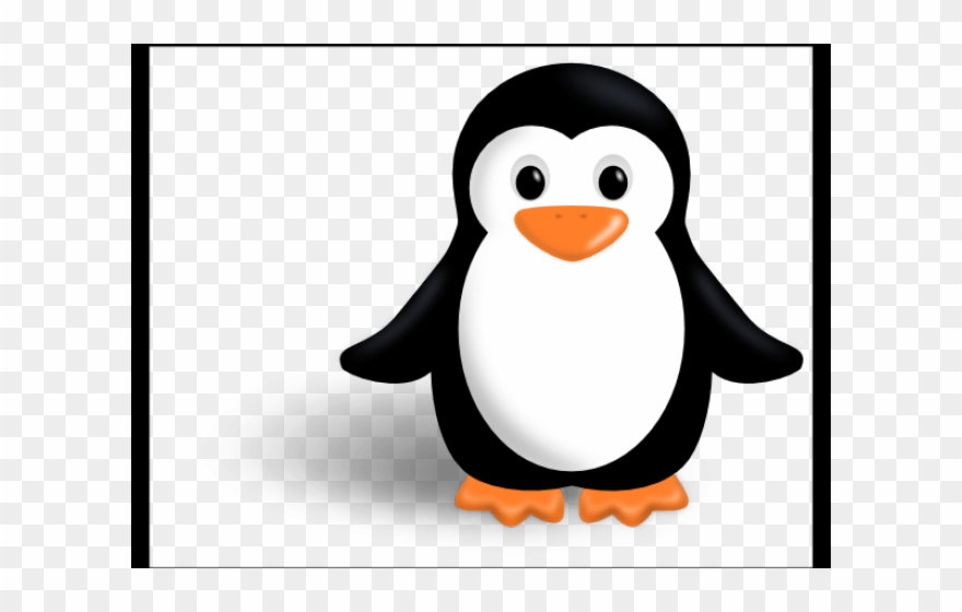 Penguin Clipart Black And White - Penguin Free Clip Art - Png Download
