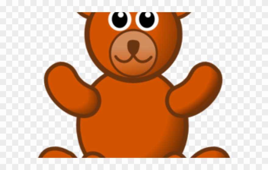 Teddy Clipart Brown Thing - Cool Pop Up Printable Template - Png Download
