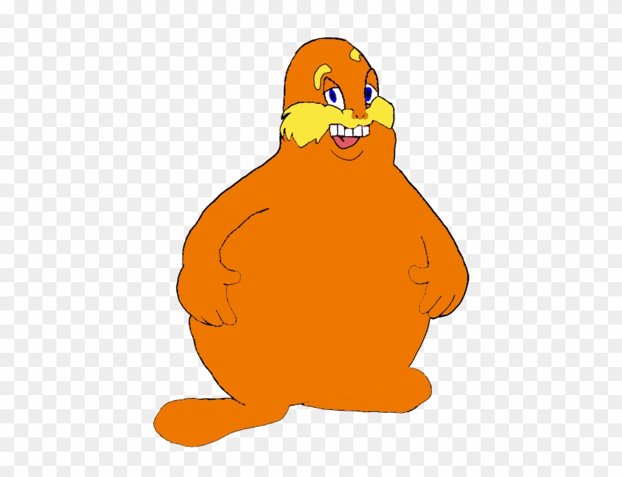 Big Chungus As The Lorax - Cartoon Clipart