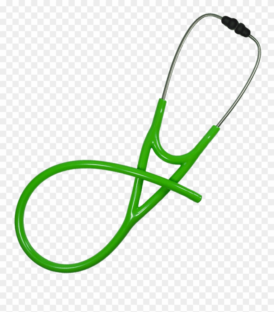 Tubing Only - Stethoscope Tubing - Ultrascope Adult Stethoscope, Clear Design, Clear/burgundy Clipart