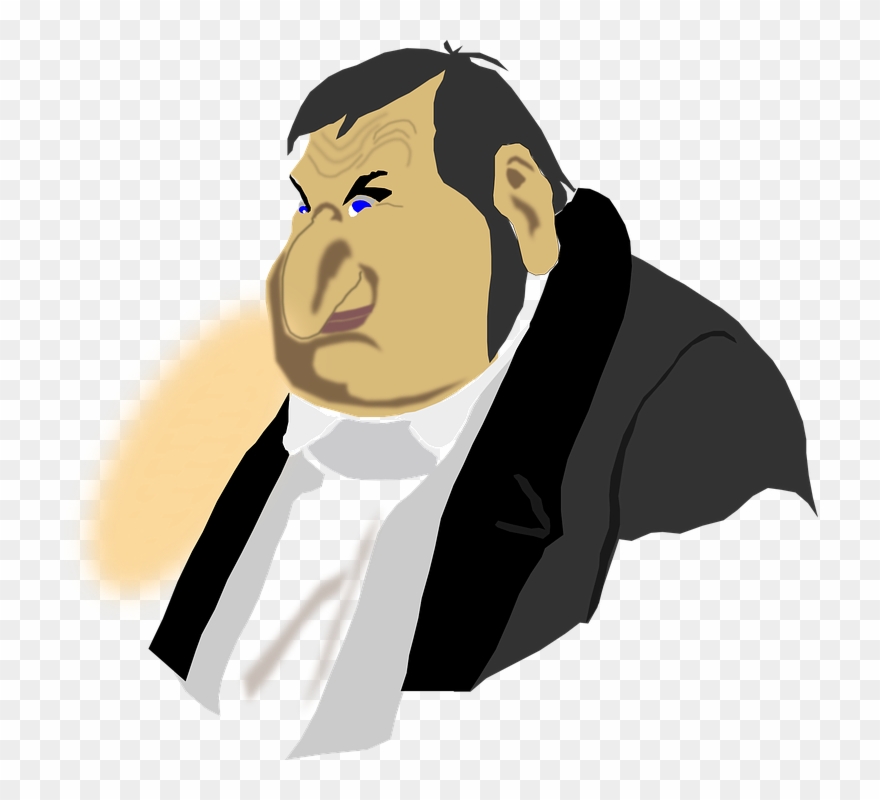 Nose Clipart Male - Grimly Person - Png Download