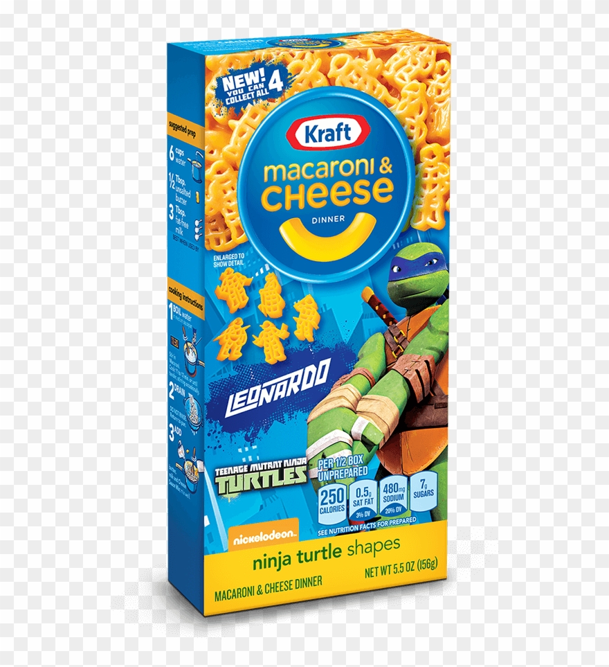 Kraft Macaroni & Cheese Spongebob Shapes Clipart