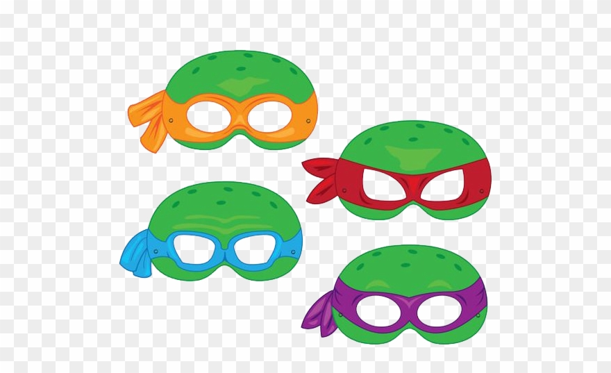 Ninja Turtles Png Source - Ninja Turtle Mask Clipart Transparent Png