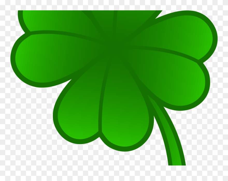 Download Four Leaf Clover Images Free - Clip Art 3 Leaf Clover - Png Download