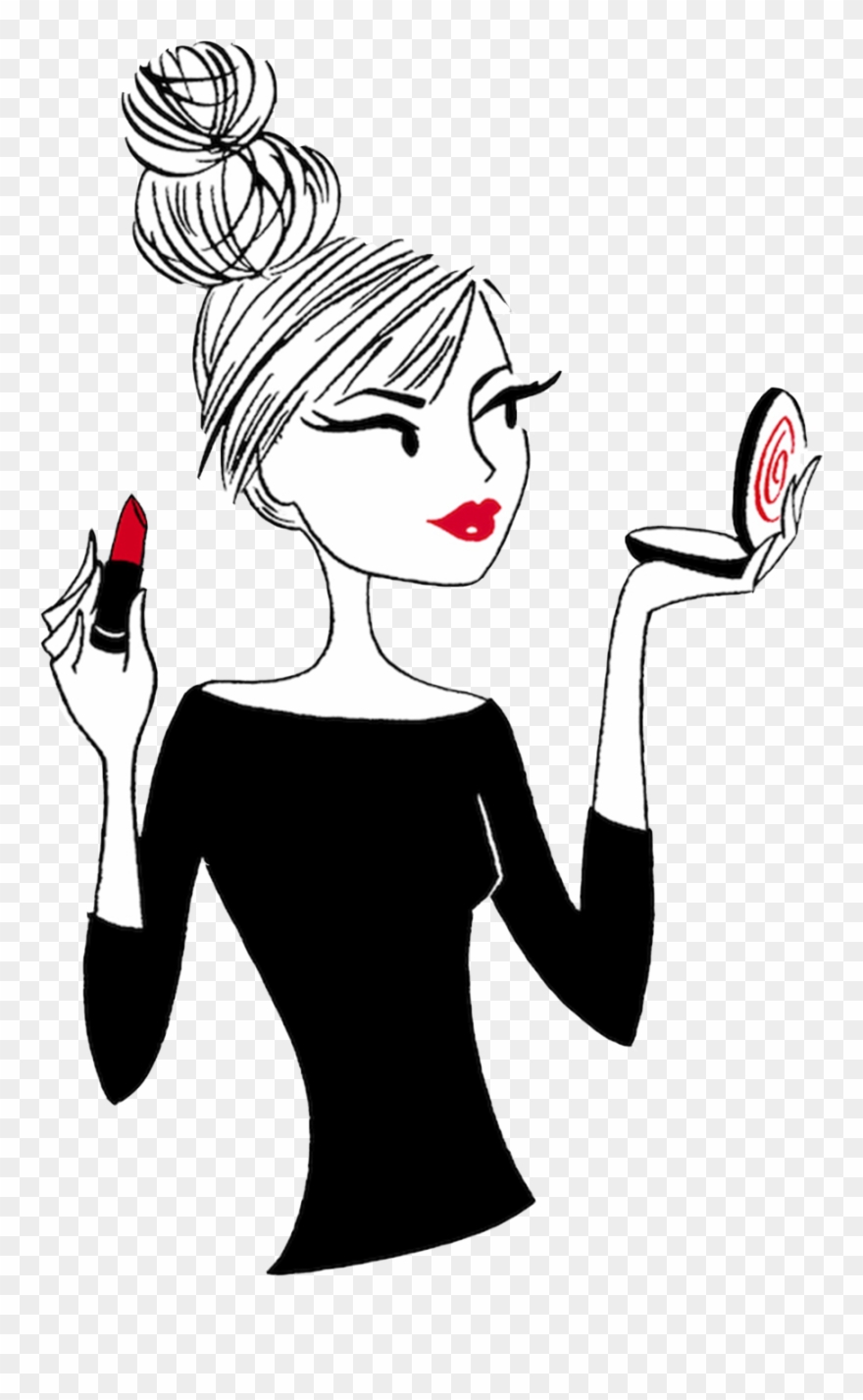 Makeover Your Mind Become Your Own Makeup Artist Picture Clipart
