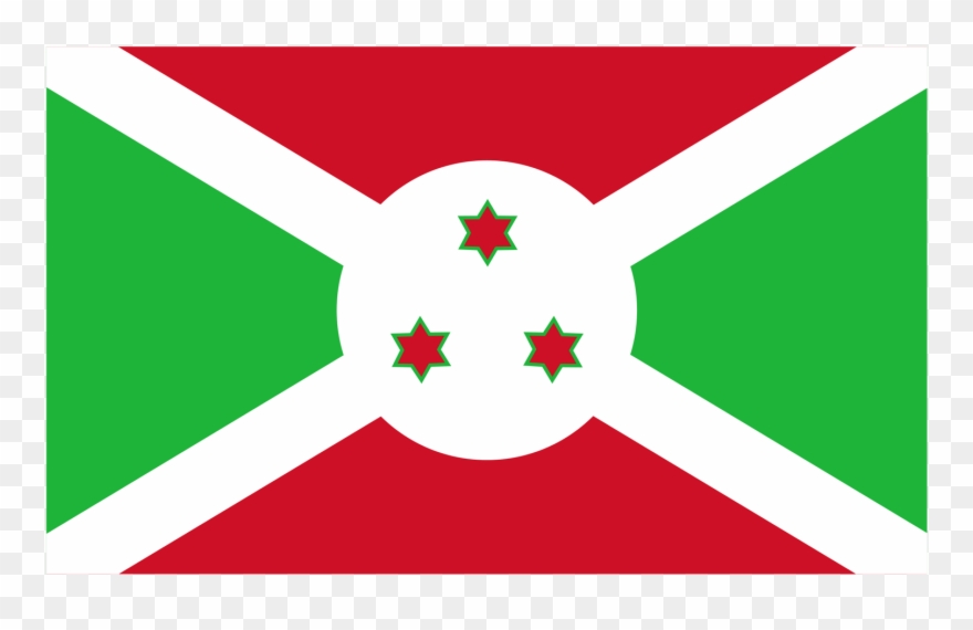 Burundi Flag Clipart Spring - Burundi Flag - Png Download