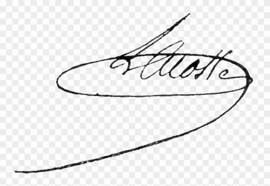 André Bruno Frévol, Count Of Lacoste - Signature Lacoste Clipart