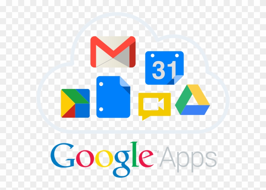 Google Apps - Google Apps Cloud Clipart