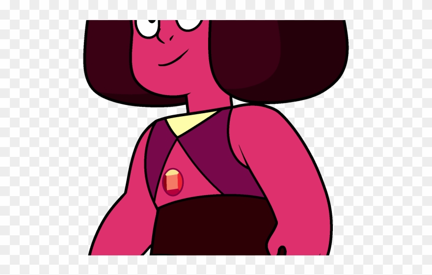 Ruby Clipart Hard Thing - Steven Universe Ruby Gauntlet - Png Download