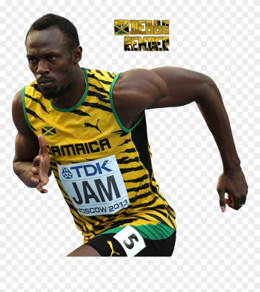 Usain Bolt Clipart Transparent - Usain Bolt 2016 - Png Download