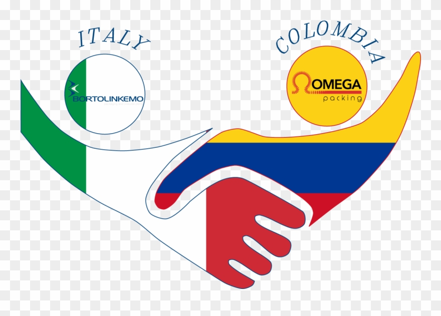 Twinning Between Bortolinkemo And Omega Packing - Graphic Design Clipart